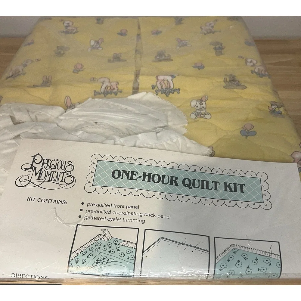 Precious Moments 1985 One-Hour Quilt Kit‎ 34
